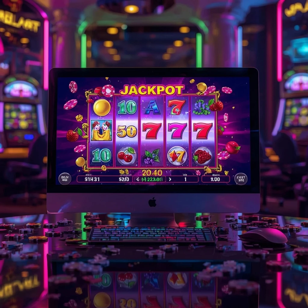 slots sur le moniteur Betclic Poker