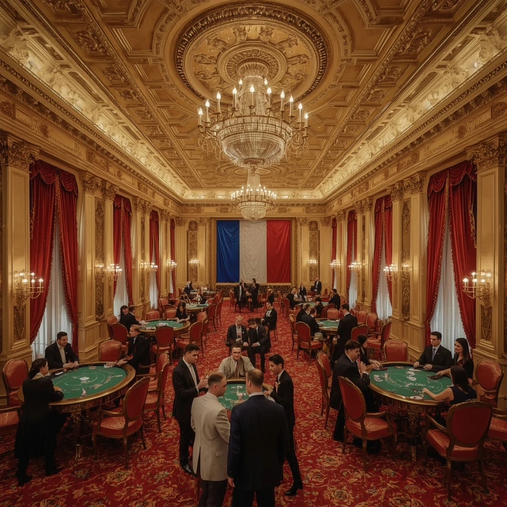 Le casino et le drapeau français BETCLIC POKER